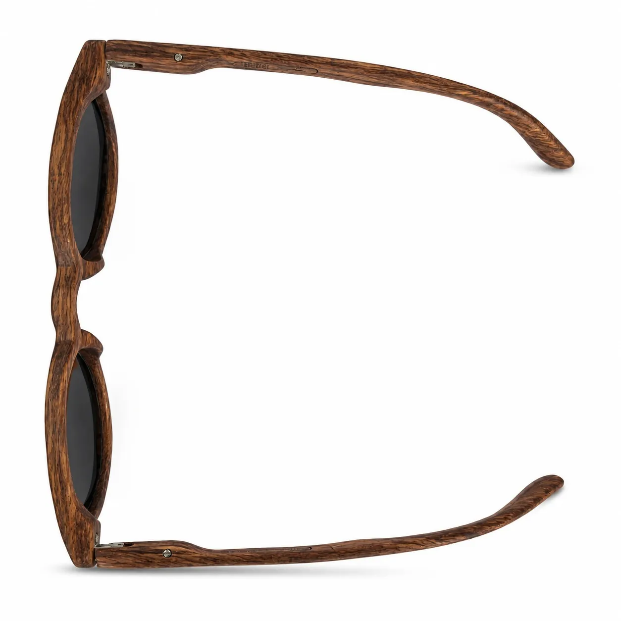 The Curve — handmade wooden sunglasses by Bettél, view 5 of 11