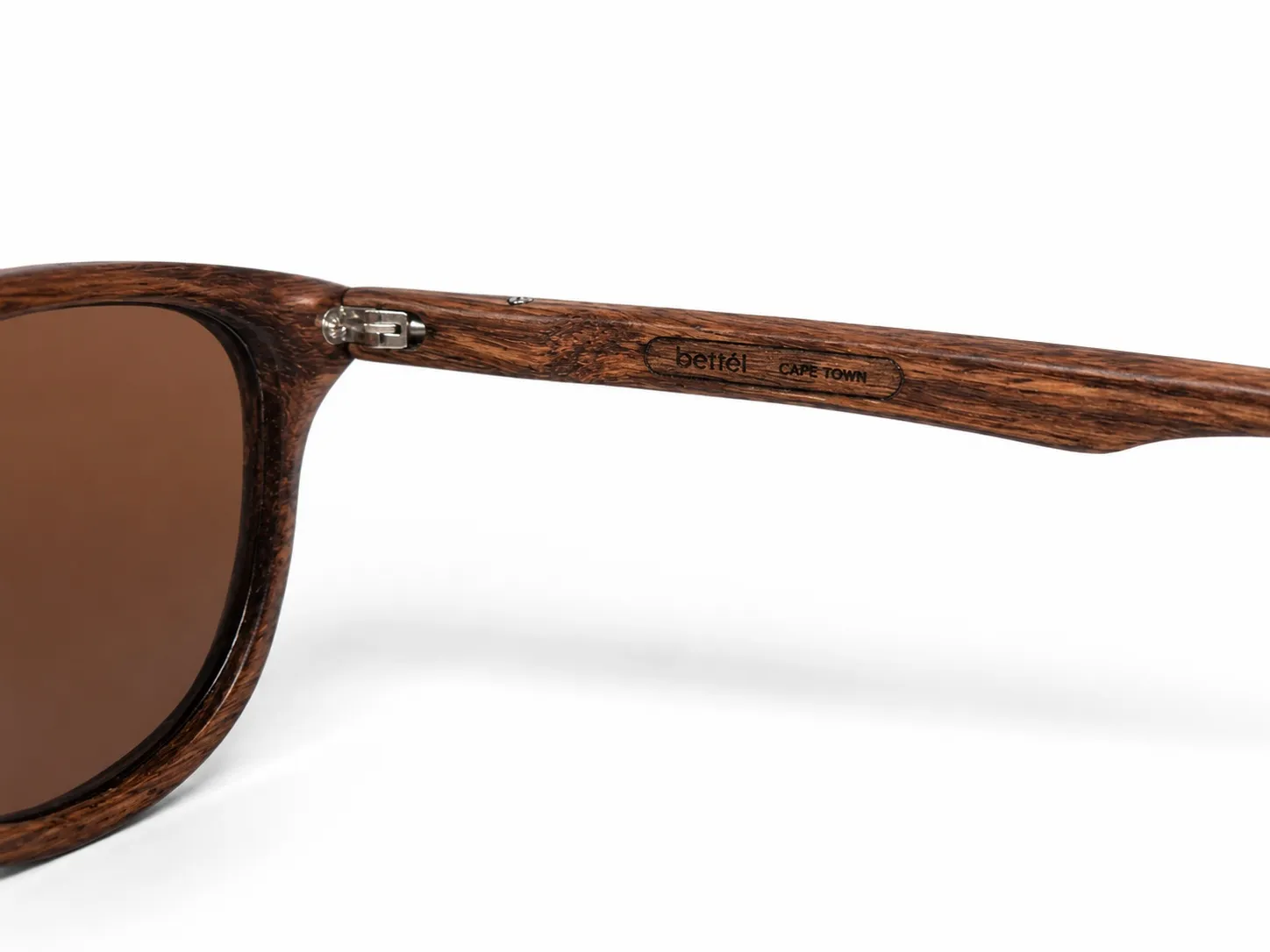 The Curve — handmade wooden sunglasses by Bettél, view 3 of 11